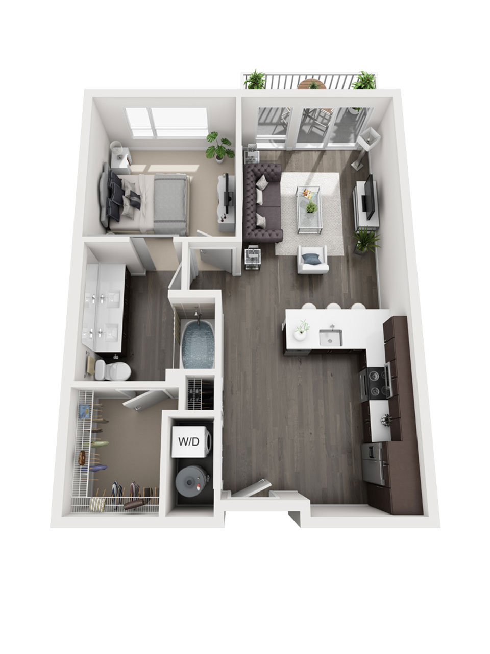Plan 1 bedroom – A1-P 1 Bedroom | 1 Bath | 752 sq. ft. Plan 1 bedroom – A1-P 1 Bedroom | 1 Bath | 752 sq. ft.