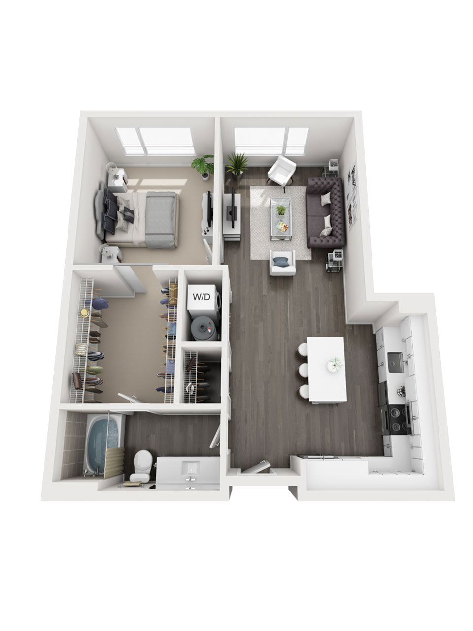 Plan 1 Bedroom – A5 1 Bedroom | 1 Bath | 819 sq. ft. Plan 1 Bedroom – A5 1 Bedroom | 1 Bath | 819 sq. ft.