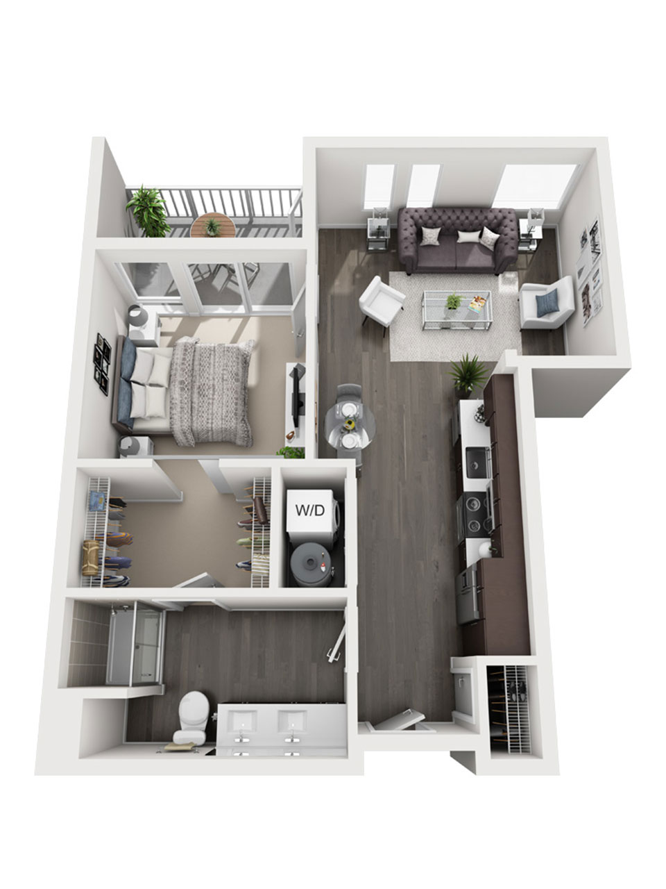 Plan 1 Bedroom – A6 1 Bedroom | 1 Bath | 679 sq. ft. Plan 1 Bedroom – A6 1 Bedroom | 1 Bath | 679 sq. ft.