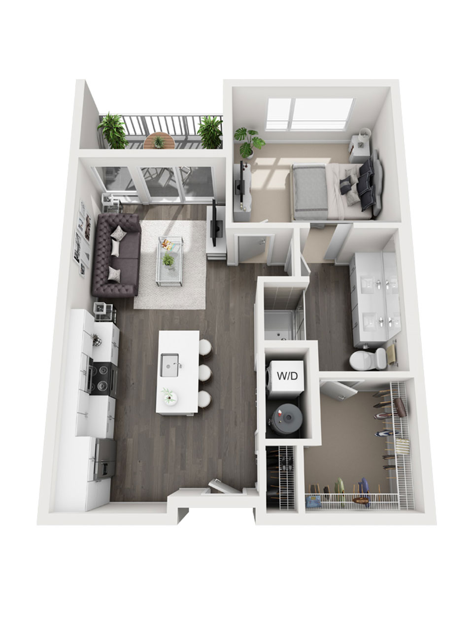 Plan 1 Bedroom – A9 1 Bedroom | 1 Bath | 689 sq. ft. Plan 1 Bedroom – A9 1 Bedroom | 1 Bath | 689 sq. ft.