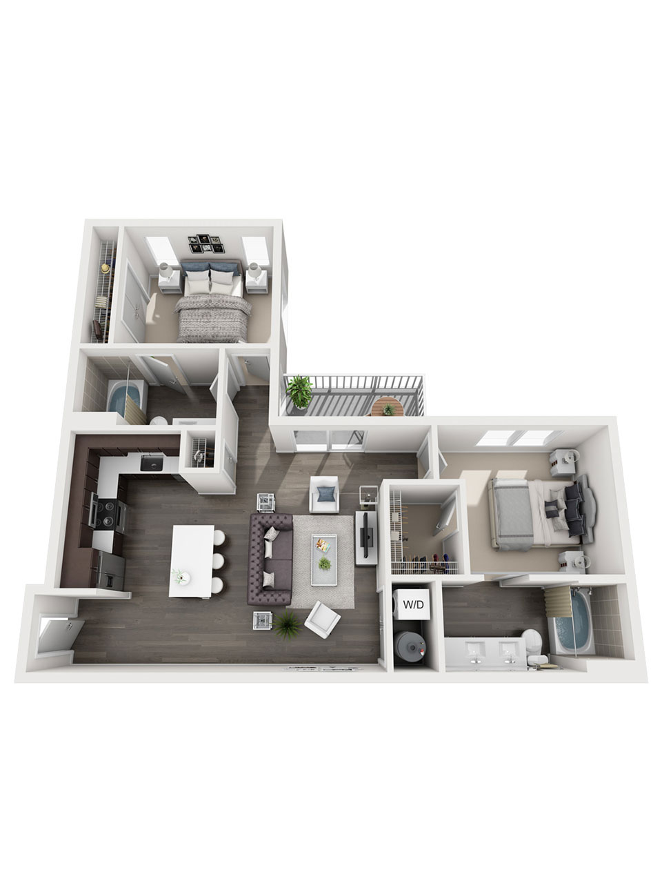 Plan 2 Bedroom – B6 2 Bedroom | 2 Bath | 922 sq. ft. Plan 2 Bedroom – B6 2 Bedroom | 2 Bath | 922 sq. ft.